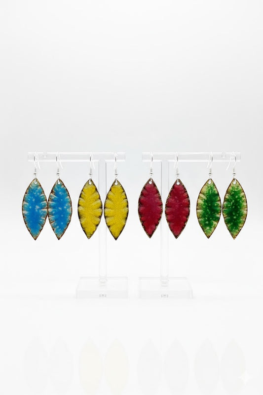 Enamel Earrings "Nature's Play of Colors" - Unique pieces by Emilia's Enamel (copy)