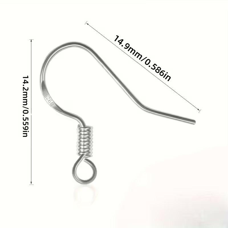 Handgefertigte Emaille-Ohrringe "Nelkenzauber"