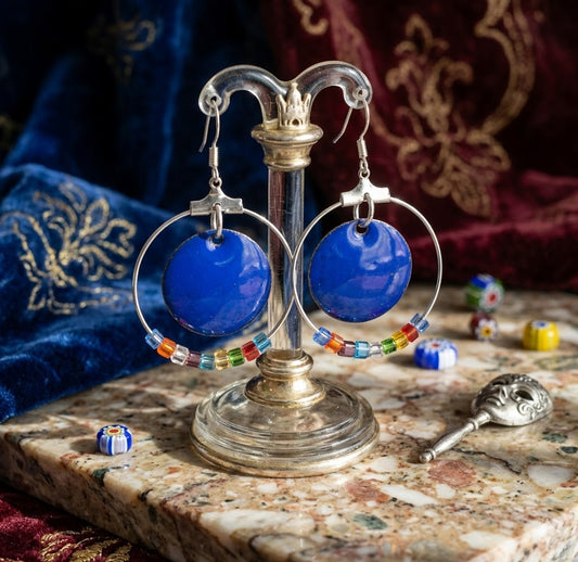 Earrings "Laguna Blu Eterna"