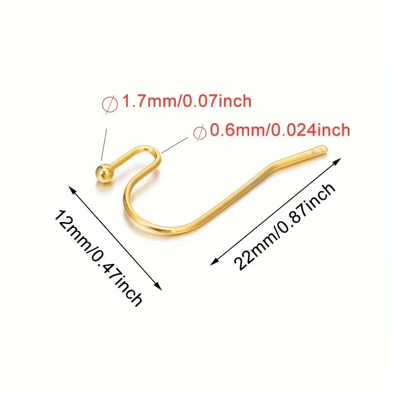 Emaille-Ohrringe "Blaue Vergissmeinnicht"