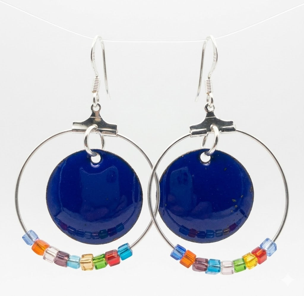 Earrings "Laguna Blu Eterna"