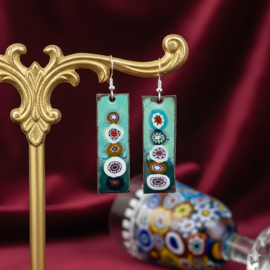 Emaille Ohrringe "Lagunentraum" aus der Venedig Kollektion