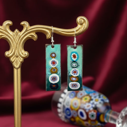 Emaille Ohrringe "Lagunentraum" aus der Venedig Kollektion