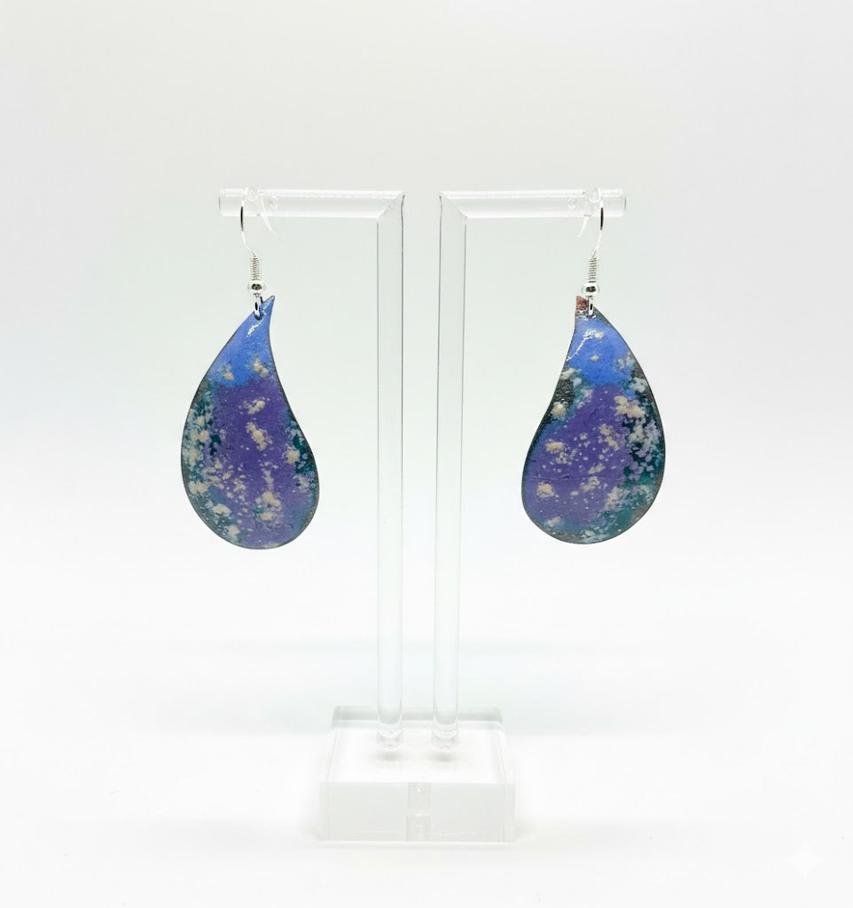 Enamel earrings "Masquerade" from the Venice collection