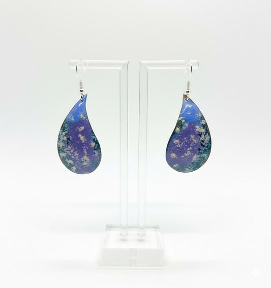 Enamel earrings "Masquerade" from the Venice collection