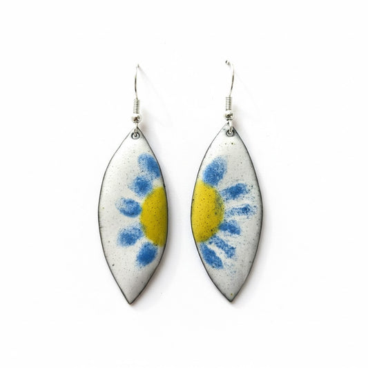"Summer Aura" Enamel Earrings