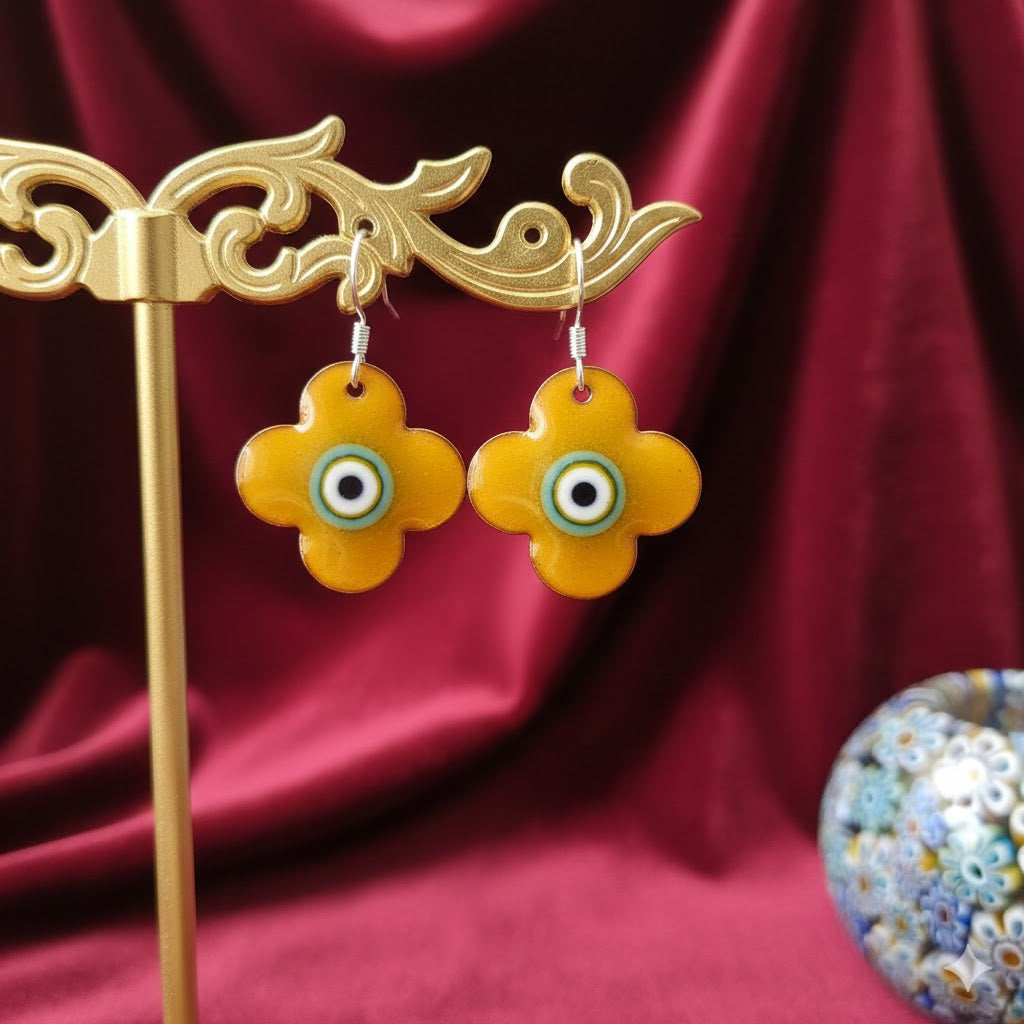 Emaille Ohrringe "Muranoperle" aus der Venedig Kollektion