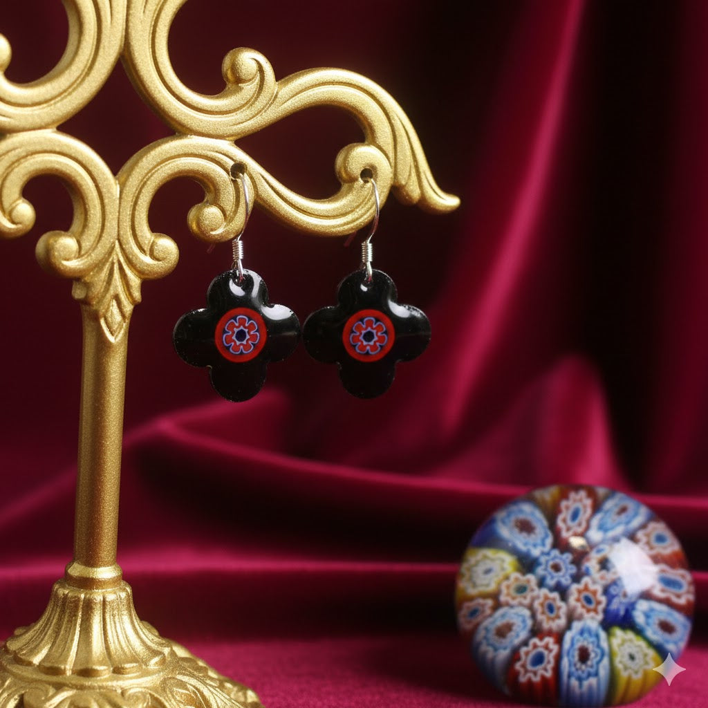 Enamel earrings "Muranoperle" from the Venice Collection