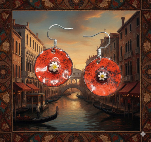 Ohrringe "Muranoperle"