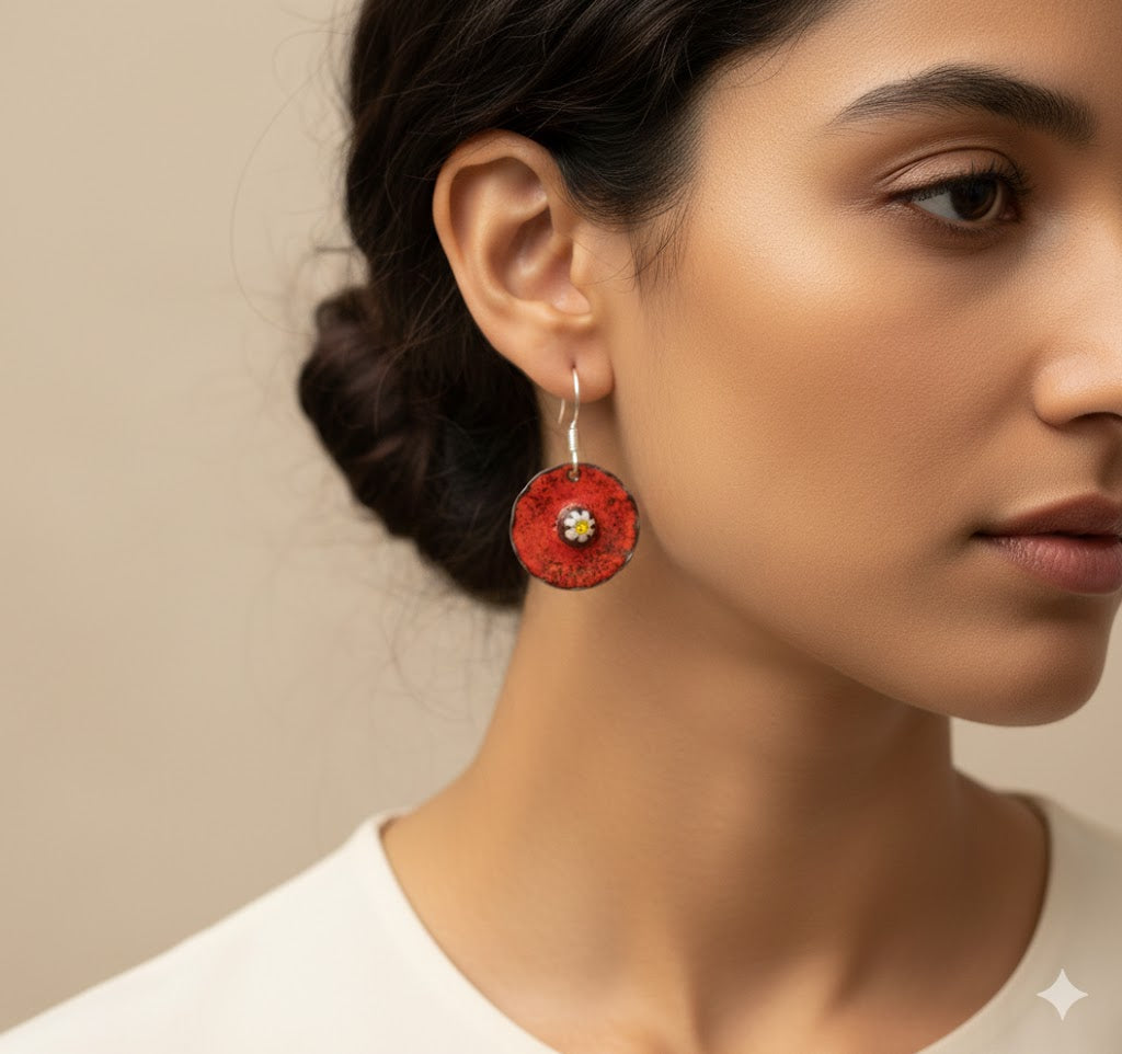 Ohrringe "Muranoperle"