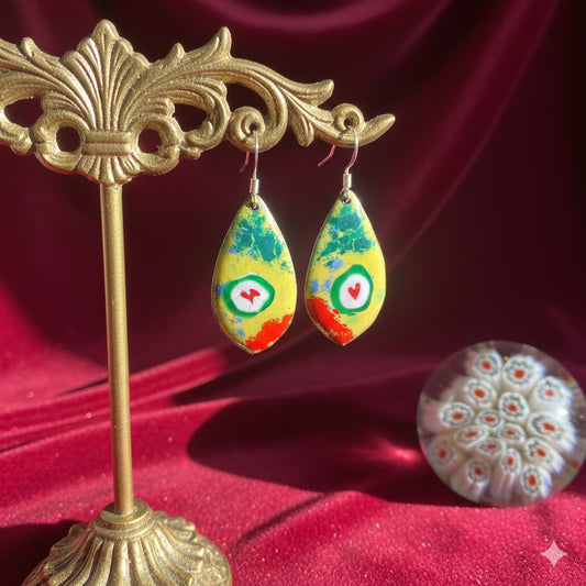 Emaille Ohrringe "Casanovas Erbe" aus der Venedig Kollektion